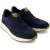 TOMS TRVL LITE Retro Leren Heren Sneakers in Marineblauw