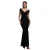 Damesjurk Goddiva Bardot Pleated