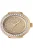 Invicta Mini Ring Watch 49598 Dames Horloge – Quartz Uurwerk – Roestvrij Staal met gouden Wijzerplaat – 24mm