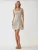 Hiccup Jurk  zwart / offwhite