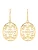 ELLI Oorbellen ‘Ornament’  goud