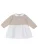 Chicco Jurk  beige / geel / wit