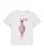 Watapparel Shirt ‘Lama sagt Hi’  lichtgrijs / pink