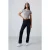 Dames Relaxed Straight-Leg Sweathose