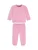 TOMMY HILFIGER Joggingpak  rosa / wit