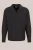WE Fashion – Heren tall fit overhemd – Regular fit – Zwart – Katoen –
