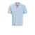 Jack & Jones Poloshirt Jjverner Polo Ss 12269307 Chambray Blue/melange Mannen