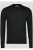 HAKRO Performance Sweatshirt ronde hals zwart, Effen
