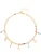 Cala Rose Voetsieraden ‘BEACH’  goud