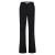 Didi travelstof regular fit broek – zwart