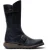 Fly London Womens Wine MES 2 Wighiel Gesp Leren Rits Platform Laarzen midden op de kuit