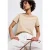 Street One Dames Shirt met tekst kunstwerk in Beige
