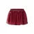 NAME IT MINI junior tule midi A-lijn rok met print – rood