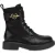Moschino Calfskin And Nylon Ankle Boots Black