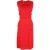 Stella McCartney Emma midi-jurk met franjes in rood polyester