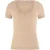 GUESS Eco Tina Ss V Neck Ribs Cemento