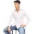 Peter Werth Heren Regular Shirt Met Lange Mouwen (Roze)