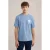 WE Fashion T-shirt met opdruk blauw