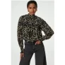 Fabienne Chapot Mila Top Black/dijon Yellow
