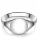 Männerglanz Ring  zilver