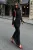 TRENDYOLMİLLA Dames Zwart Dierenprint Maxi Lang Stijlvol/Avond Bodycon Jurken