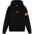 Malelions Men Captain Hoodie 2.0 | Black/Orange