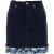 Donkerblauwe Denim Minirok