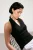 TRENDYOLMİLLA Dames Zwart Effen Mouwloos Getailleerd Blouses
