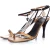 Gucci Gold sandaal met bandjes