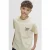 JACK & JONES JUNIOR T-shirt met backprint beige