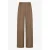IBANA wide leg high waist broek met wol lichtbruin