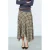 Mango geruite midi rok – bruin