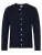 SPIETH & WENSKY Gebreid vest ‘Gent’  donkerblauw