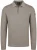 Pullover Polo Effen Beige