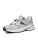 Bershka Sneakers laag  grijs / zwart / zilver