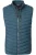 Casa Moda Outdoor vest blauw, Effen