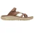 Merrell Seizoensgebonden leren sandalen met gekruiste bandjes voor dames (Mokka)