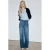 Mango straight leg jeans – donkerblauw