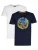 Petrol Industries Jongens T-shirt 2-Pack – Jongenskleding Multipack van 2 stuks – Kinderen – Kinderkleding – Ronde Hals – Print – Katoen – Korte Mouwen – –