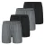 SCHIESSER Boxershorts  zwart