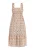 Mymo midi-jurk Dames Crème veelkleurig