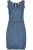 alife & kickin Jurk ‘DojaAK’  blauw denim / lichtblauw / bruin