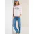 Cecil Dames Gestreept sweatshirt in Roze