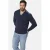 Jan Vanderstorm trui fijn gebreid JORGIR Plus Size donkerblauw