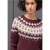 Street One Dames Trui met Noorse look in Rood