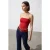 Dames Strapless Crop Bandeau Top