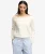 Bardot Gebreide Trui Slanke Pasvorm White