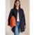 Lange blouson met wol