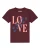 watabout.kids Shirt ‘Pfotenliebe’  blauw / rosa / bordeaux