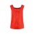 Weird Fish Dames/Dames Chelle Organic Cotton Square Neck Vest Top (Tango rood)